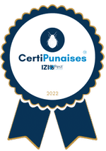 Logo officiel Certipunaises — Formation technique punaise des lits