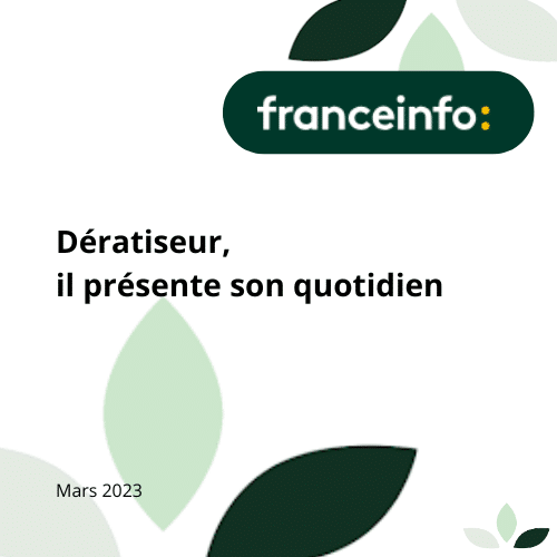 Article sur le métier de dératiseur par FranceInfo